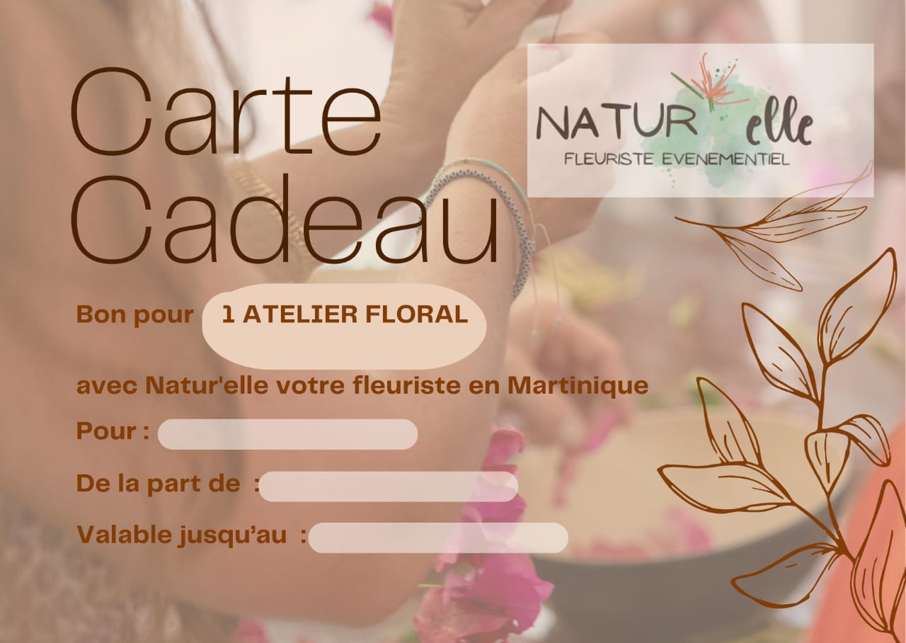 Carte Cadeau Atelier