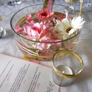 Forfait 5 Centres de table « VASE COUPELLE »