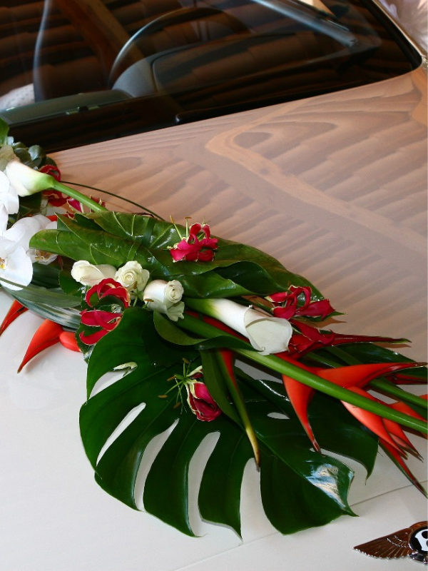 Modèle Fleur Voiture "ALLONGE FIN"