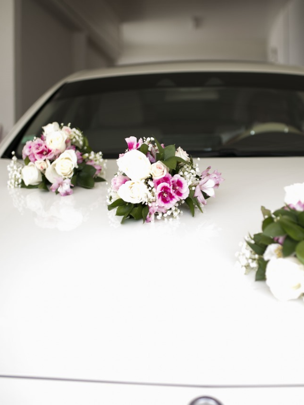 Modèle Fleur Voiture "TRIO"